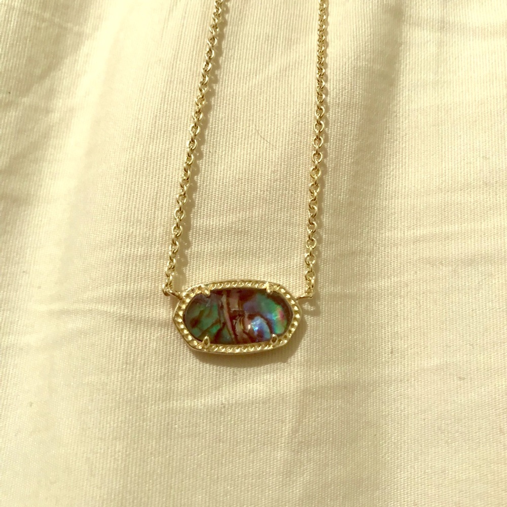 Kendra Scott Abalone Elisa Necklace